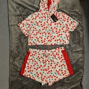 Cute Cherry lounge Set